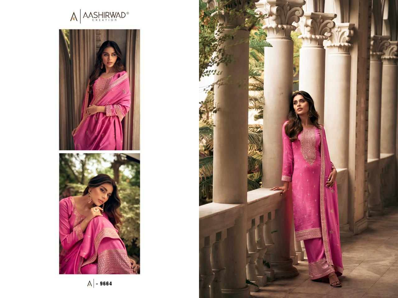 Gulkand Zeeya By Aashirwad Designer Salwar Suits Catalog
